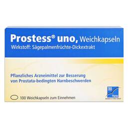 Abbildung: Prostess uno Weichkapseln Weichkapseln, 100 St PZN 04404875