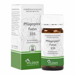 Abbildung: Pflügerplex Fucus 335 Tabletten Tabletten, 100 St PZN 04407023