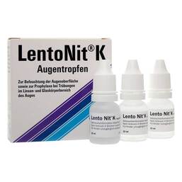 Abbildung: Lento Nit K Augentropfen 3X10 ml, Augentropfen PZN 04407218