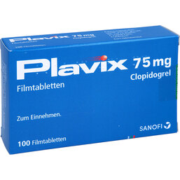 Abbildung: Plavix Filmtabletten 100 St, Filmtabletten PZN 04408100