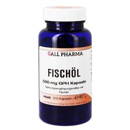 Abbildung: Fischöl 500 mg GPH Kapseln Kapseln, 120 St PZN 04410864