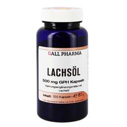 Abbildung: Lachsöl 500 mg GPH Kapseln Kapseln, 120 St PZN 04410893