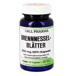 Abbildung: Brennnesselblätter 250 mg GPH Kapseln 50 St, Kapseln PZN 04411728