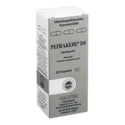 Abbildung: Pefrakehl Kapseln D 4 Kapseln, 20 St PZN 04413377