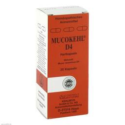 Abbildung: Mucokehl Kapseln D 4 20 St, Kapseln PZN 04413408