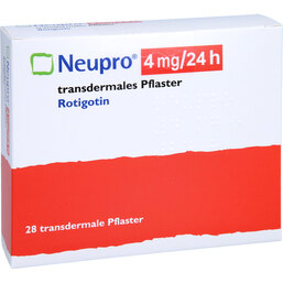 Abbildung: Neupro 4 mg / 24 h transdermale Pflaster 28 St, Pflaster transdermal PZN 04420644