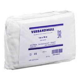 Abbildung: Verbandmull 1x10m unsteril 1 St, Wundgaze PZN 04422614
