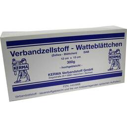 Abbildung: Verbandzellstoff Watteblättch.12x13cm hochgebl. 300 g PZN 04422666