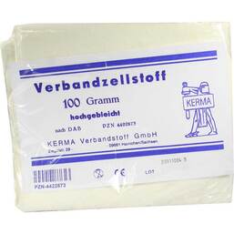 Abbildung: Verbandzellstoff hochgebleic 100 g PZN 04422873