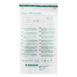 Abbildung: Vasco Op Handschuhe puderfrei Größe 6,5 steril 2 St, Handschuhe PZN 04423832