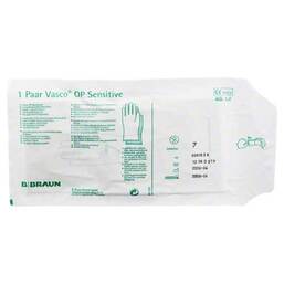 Abbildung: Vasco Op Handschuhe puderfrei Größe 7 steril 2 St, Handschuhe PZN 04423849