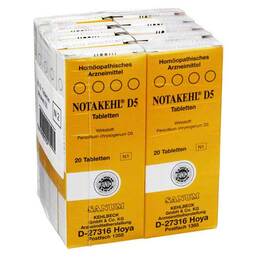 Abbildung: Notakehl D 5 Tabletten 10X20 St, Tabletten PZN 04426575