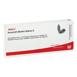 Abbildung: Iscucin Abietis St.D Ampullen 10X1 ml, Ampullen PZN 04428752