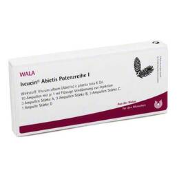 Abbildung: Iscucin Abietis Potenzreihe I Ampullen Ampullen, 10X1 ml PZN 04428858