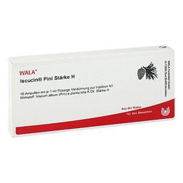 Abbildung: Iscucin Pini St.H Ampullen 10X1 ml, Ampullen PZN 04429220