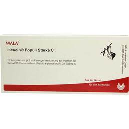 Abbildung: Iscucin Populi St.C Ampullen 10X1 ml, Ampullen PZN 04429326