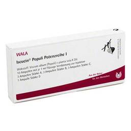 Abbildung: Iscucin Populi Potenzreihe I Ampullen 10X1 ml, Ampullen PZN 04429444