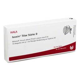 Abbildung: Iscucin Tiliae Stärke D Ampullen 10X1 ml, Ampullen PZN 04429533