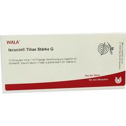 Abbildung: Iscucin Tiliae St.G Ampullen 10X1 ml, Ampullen PZN 04429616