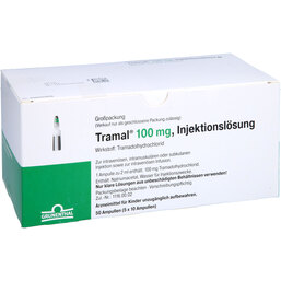 Abbildung: Tramal 100 mg Injektions- / Infusionslösung 5X10 St, Injektions-/Infusionslösung PZN 04432541