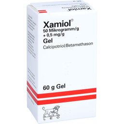 Abbildung: Xamiol 50 Mikrogramm / g + 0,5 mg / g Gel 60 g, Gel PZN 04436295