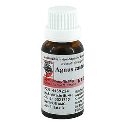Abbildung: Agnus castus Urtinktur = D 1 Dilution, 20 ml PZN 04439224