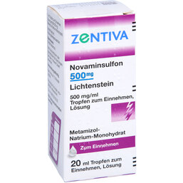 Abbildung: Novaminsulfon 500 mg Lichten 20 ml, Tropfen zum Einnehmen PZN 04443361