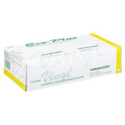 Abbildung: Handschuhe Einmal Vinyl klei Handschuhe, 100 St PZN 04444432