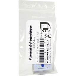 Abbildung: Hornhauthobel Ersatzklingen 10 St PZN 04445058