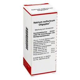 Abbildung: Natrium sulfuricum Oligoplex Liquidum, 50 ml PZN 04451840