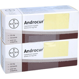 Abbildung: Androcur 50 mg Tabletten 100 St, Tabletten PZN 04456139