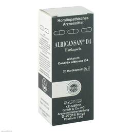 Abbildung: Albicansan D 4 Kapseln Kapseln, 20 St PZN 04456837