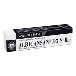 Abbildung: Albicansan D 3 Salbe 30 g, Salbe PZN 04456866
