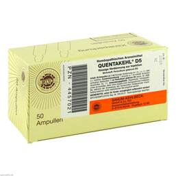 Abbildung: Quentakehl D 5 Ampullen 50X1 ml, Ampullen PZN 04457021