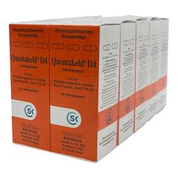 Abbildung: Quentakehl D 4 Kapseln 10X20 St, Kapseln PZN 04457044