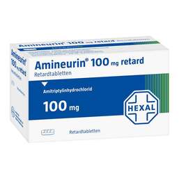Abbildung: Amineurin 100 retard Retardtabletten 50 St, Retard-Tabletten PZN 04461637