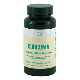 Abbildung: Curcuma 200 mg Bios Kapseln Kapseln, 100 St PZN 04462803