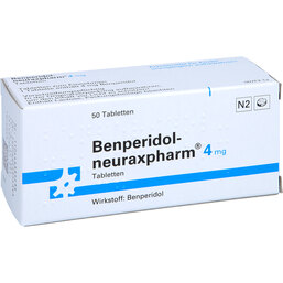 Abbildung: Benperidol neuraxpharm 4 mg Tabletten 50 St, Tabletten PZN 04463352