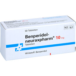 Abbildung: Benperidol neuraxpharm 10 mg Tabletten 50 St, Tabletten PZN 04463375