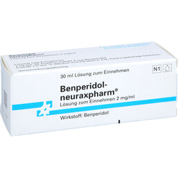 Abbildung: Benperidol neuraxpharm Lösung zum Einnehmen 30 ml, Lösung zum Einnehmen PZN 04463406