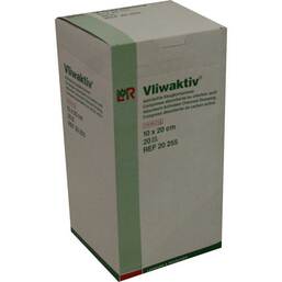 Abbildung: Vliwaktiv 10x20cm steril 20 St, Kompressen PZN 04464297