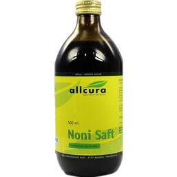 Abbildung: Noni Saft kbA 500 ml, Saft PZN 04470010