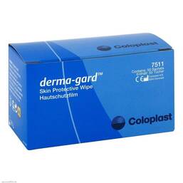 Abbildung: Simcare Derma Gard Tücher 50 St, Tücher PZN 04470381