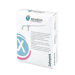 Abbildung: Miradent Zahnseidensticks Zahnpick 100 St PZN 04472380