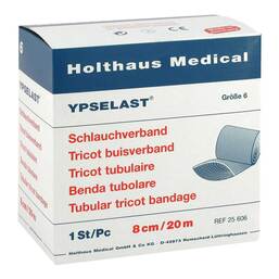Abbildung: Schlauchverband Ypselast Größe 6 20 m weiß 1 St, Verband PZN 04473824