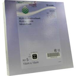 Abbildung: Varihesive E Border 15x15 cm Hkv hydroaktiv 5 St PZN 04474746