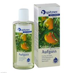 Abbildung: Spitzner Saunaaufguss Mandarine Wellness Konzentrat, 190 ml PZN 04478017