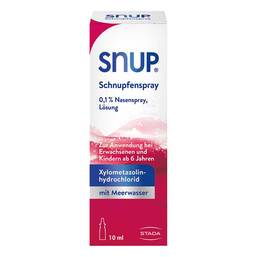 Abbildung: Snup Schnupfenspray 0,1% Nasenspray Nasenspray, 10 ml PZN 04482674