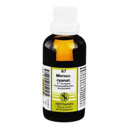 Abbildung: Mercurius cyanatus K Komplex Nr. 67 Dilution Dilution, 50 ml PZN 04484503