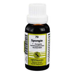 Abbildung: Spongia F Komplex Nr. 70 Dilution 20 ml, Dilution PZN 04484526